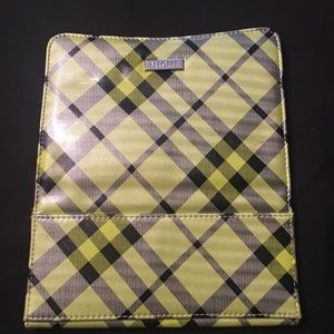 Vintage Miche petite Dora green plaid shell